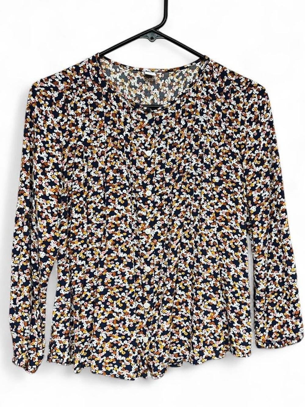 Old Navy Floral Button Down Blouse XS